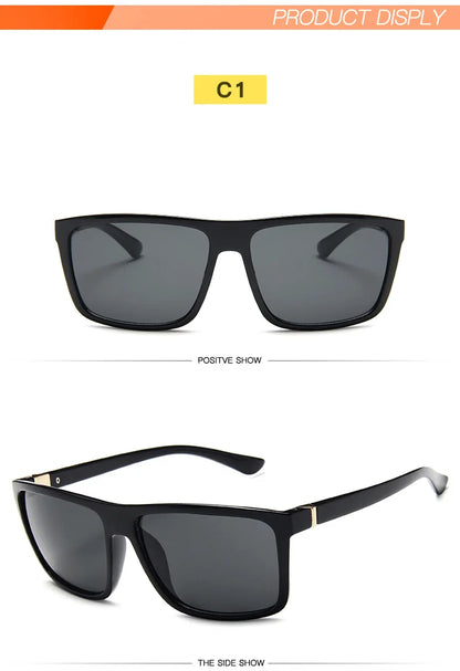 Fashion Sunglasses men Square sun Glasses Brand Designer UV400 protection Shades oculos de sol hombre glasses Driver Oculos