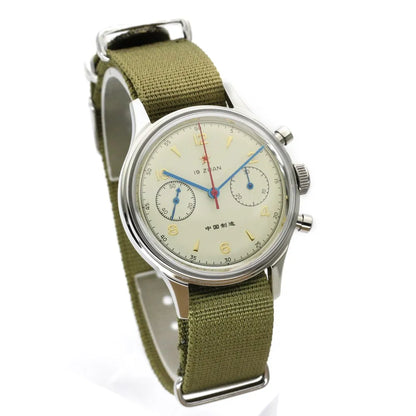 SEAKOSS 1963 Chronograph 42mm 40mm 38mm Sapphire Original Seagull ST1901 Movement With Gooseneck Pilot Men's Mechanical Watches