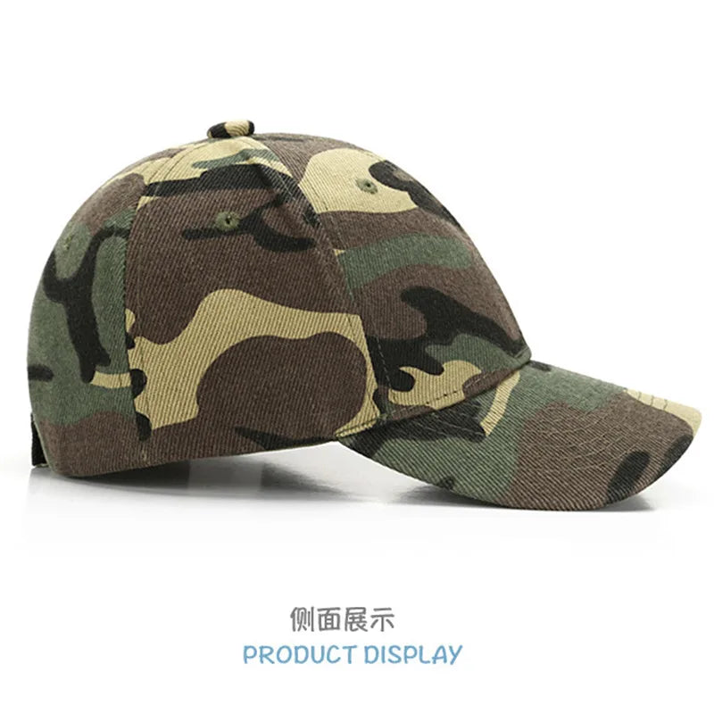 Sommer 3-10 år Forældre og børn Matchende camouflage-baseballkasketter i mesh til babyer Udendørs afslappet solbeskyttelse Åndbar solskærm T30