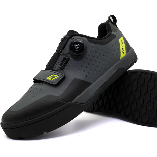 AVITUS Zapatillas MTB Shoes Flat Pedals Rubber Sole FreeRide Mountain Bicyle Downhill Enduro Dual Slalom Men Cycling Shoes