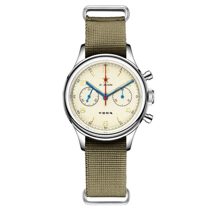 SEAKOSS 1963 Chronograph 42mm 40mm 38mm Sapphire Original Seagull ST1901 Movement With Gooseneck Pilot Men's Mechanical Watches