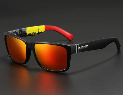 KDEAM Revamp Of Sport Men Sunglasses Polarized Shockingly Colors Sun Glasses Outdoor Driving Photochromic Sunglass With Box