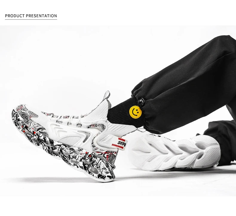 Men's Sneakers Luxury Designer Casual Shoes Platform Shoes Fashion Blade Loafers Running Shoes for Men