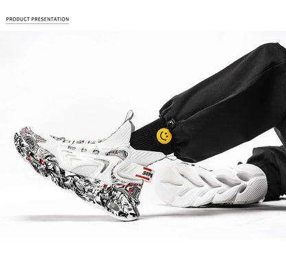 Men's Sneakers Luxury Designer Casual Shoes Platform Shoes Fashion Blade Loafers Running Shoes for Men