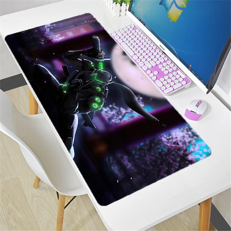 Overwatch-hiirimatto suuri DIY kawaii XXL PC-tietokoneen pöytämatto pelaajalle, toimistomatto, näppäimistöalusta, pelitarvikkeet, hiirimatto