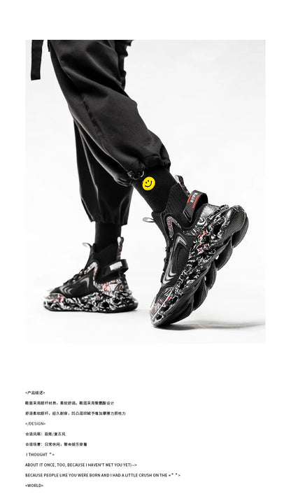 Men's Sneakers Luxury Designer Casual Shoes Platform Shoes Fashion Blade Loafers Running Shoes for Men