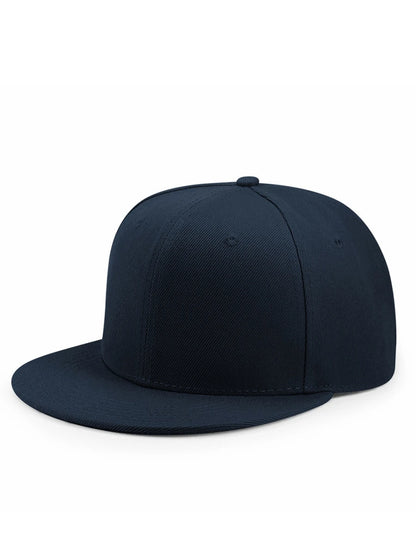 Gorra de béisbol para adultos con parte trasera cerrada, para cabezas pequeñas, para mujer y hombre, en blanco, estilo hip-hop, con cierre snapback, para hombre, tallas grandes, ajustadas, con visera plana, de 55 cm a 64 cm