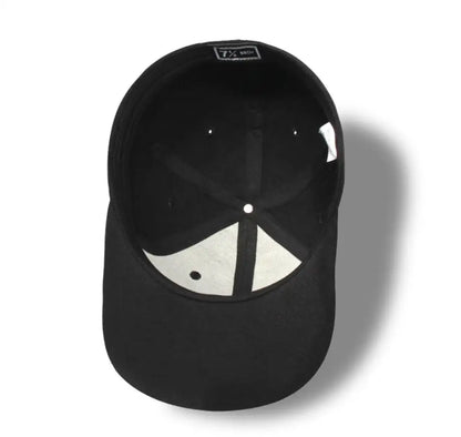 Gorra de béisbol para adultos con parte trasera cerrada, para cabezas pequeñas, para mujer y hombre, en blanco, estilo hip-hop, con cierre snapback, para hombre, tallas grandes, ajustadas, con visera plana, de 55 cm a 64 cm