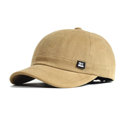 Vintage kšiltovka s krátkým kšiltem, bavlněná, pro muže i ženy, měkká kšiltovka typu „dad hat“, nastavitelná, ve stylu „trucker“, nízkoprofilová kšiltovka