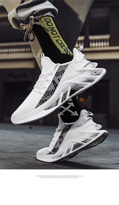 chaussure Hommes chaussures baskets hommes hommes chaussures décontractées tenis chaussures de luxe formateur course blanc cassé chaussures mode mocassins chaussures de course pour hommes