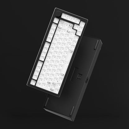 Akko MonsGeek M1 V5 Three-mode Mechanical Keyboard/Barebone Kit VIA 75% 3/5 Pin Customized Hot Swap RGB Rapid Disassemble Gasket