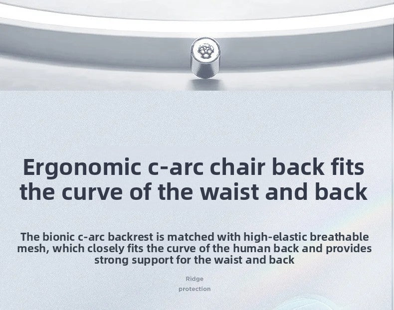 Silla de oficina ergonómica para ordenador, estudio, mahjong, conferencias y dormitorio
