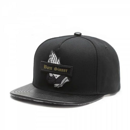 Luxury One Don't Mercy Cap Men Hats Flat Top Baseball Man Cap Women Men Adjustable Snapback Gorras Hombre Sports HipHop Sun Hat