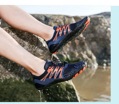 EOCENE Barfuß-Outdoor-Sportschuhe für Herren und Damen, schnell trocknende Aqua-Schuhe für Strand, Schwimmen, Fitness, Waten, Wandern und Radfahren