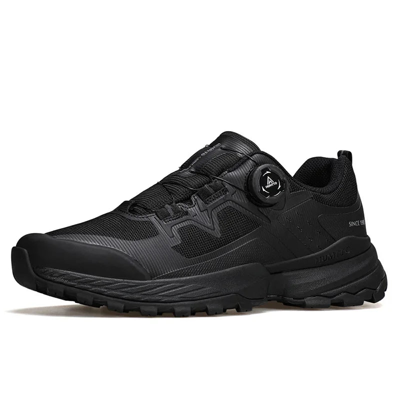 HUMTTO Breathable Trail Running Shoes for Men Black Men's Sports Shoes Cushioning Sneakers Man Luxury Designer Casual Trainers