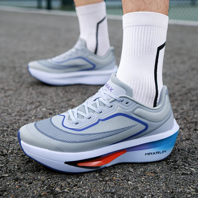 Men's Running Shoes Autumn Breathable Marathon Professional Lightweight Sneakers Flat Comfortable Casual Tennis Shoes