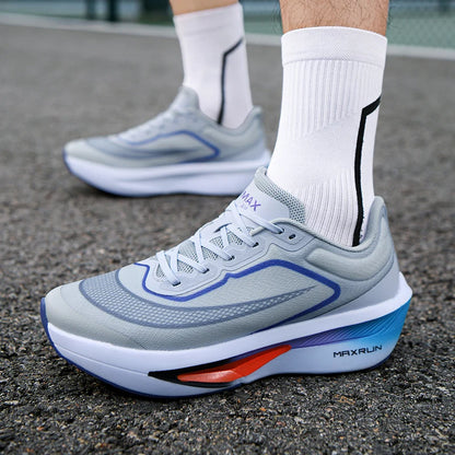 Men's Running Shoes Autumn Breathable Marathon Professional Lightweight Sneakers Flat Comfortable Casual Tennis Shoes