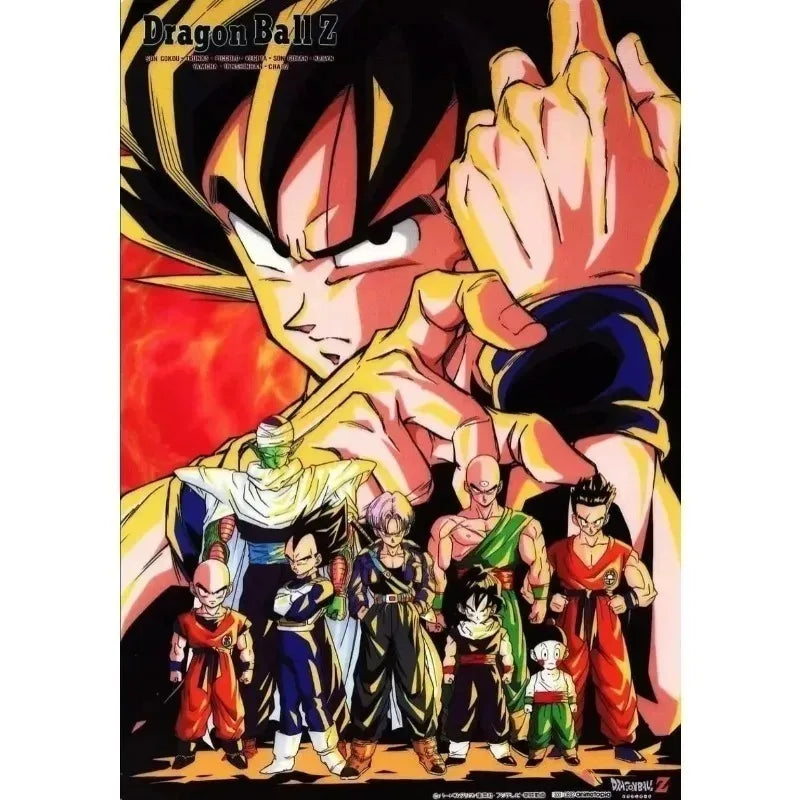 Dragon Ball Hot Blood Anime Peripheral Double-layer Shorts 2025 Men's Comfortable and Breathable Sports Five-point Pants