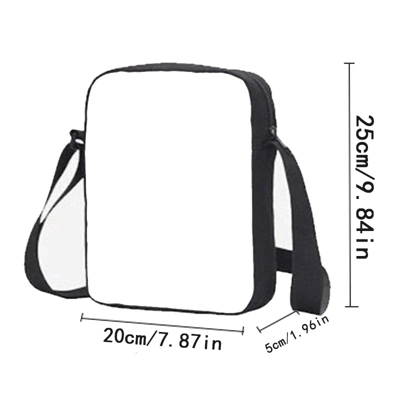 Trendige bedruckte Schulter-Umhängetasche für Jungen und Mädchen, Kinderdesign-F-FortniteS, lässige Handtasche für Herren und Damen, Handy- und Einkaufstasche