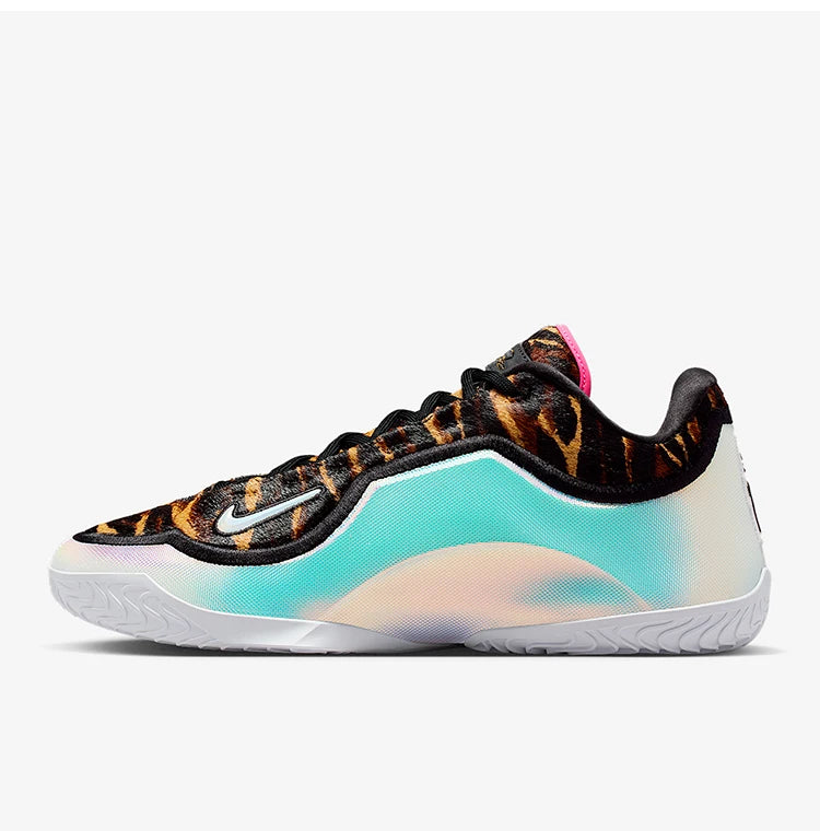 Nike genuine winter men's low cut shock-absorbing fashionable basketball shoes IO1114-100