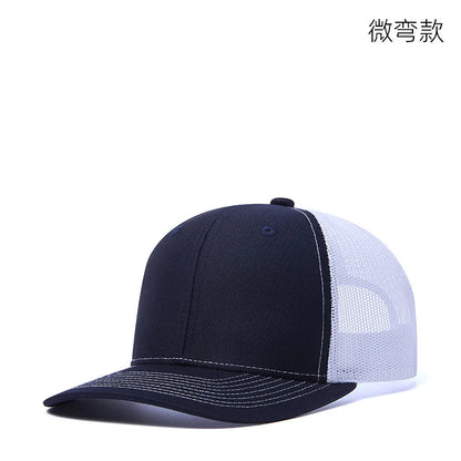 Gorras de camionero de malla en 38 colores para actividades al aire libre, gorras «dad hat» con cierre a presión, gorras de hip hop para hombre y mujer, gorras de béisbol ajustables para niños y niñas