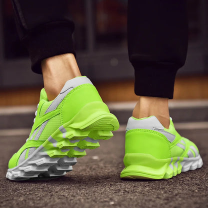 Men's Shoes Marathon Running Sports Shoes Casual Sneakers Soft Comfortable Training Shoes Wear Resistant Sneakers Men Sneakers