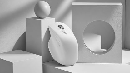 Keychron M6 Wireless Mouse All Silent Micro Switch PixArt 3950 Sensor 8K Polling Rate Dual Scrolling Modes