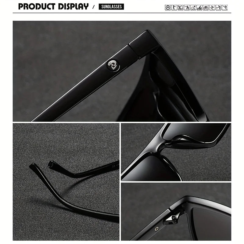 DUBERY Polarized UV400 Protection Sunglasses For Men And Women 8 Colors Model 369