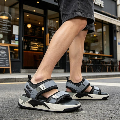 Nouvelles sandales Puma pour hommes et femmes, chaussures de plage décontractées et à la mode pour voyages en plein air, sandales pour couple 374862-04