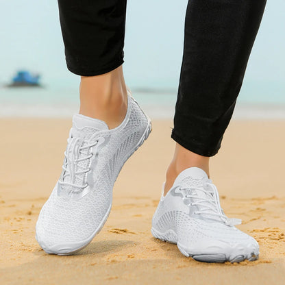 Quick Dry Aqua Shoes for Men Women Breathable Non-slip Water Sneakers Barefoot Soft Sole Wading Footwear for Swimming Beach