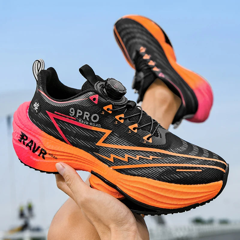 Baskets décontractées respirantes pour hommes, chaussures de course de luxe, mocassins à la mode, chaussures de course pour hommes