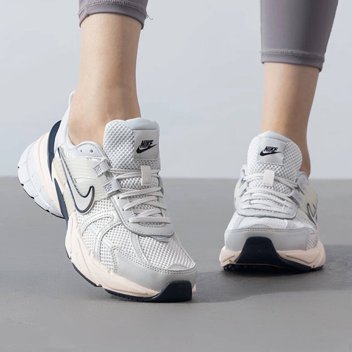 Nike Official Genuine 2024 New Women's Thick-Soled Retro Breathable Casual Shoes FD0736-004