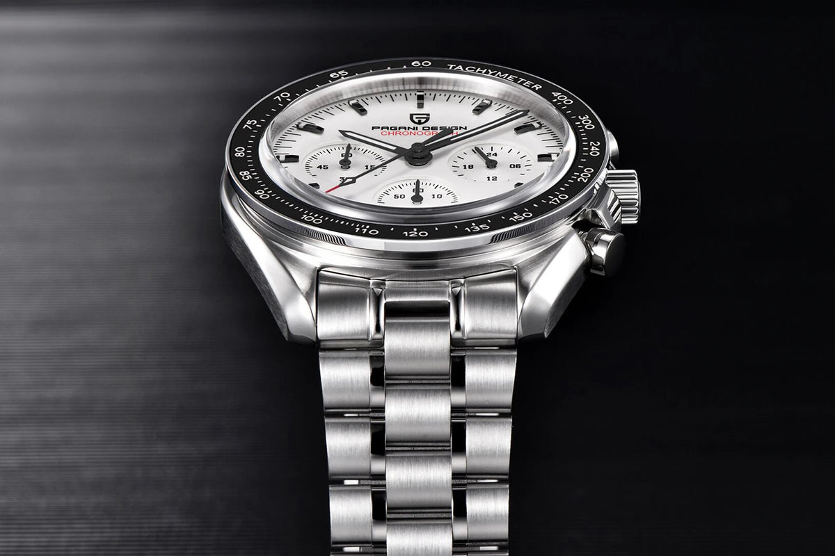 PAGANI DESIGN 2026 New Men's Watches Top Luxury Quartz Watch For Men Auto Date Speed Chronograph AR Sapphire Mirror Wrist watch