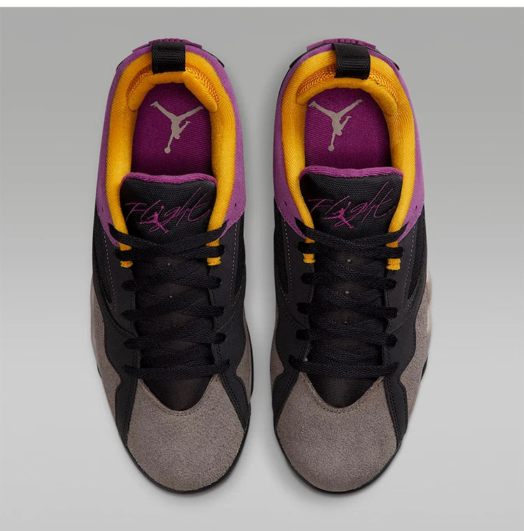 Sapatilhas de basquetebol Nike JORDAN genuínas para homem, de cano baixo, com amortecimento de impacto e painéis contrastantes, HQ3950-005