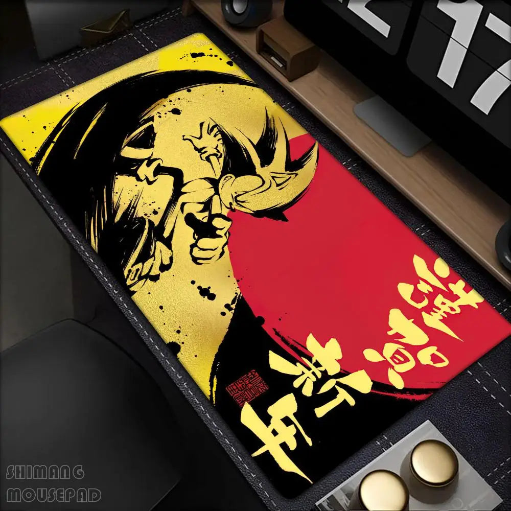 Anime Sonic The Hedgehog Mouse Mat Desk Mat With Pad Gaming Accessories Prime Gaming XXL Keyboard Pad Padding Mat