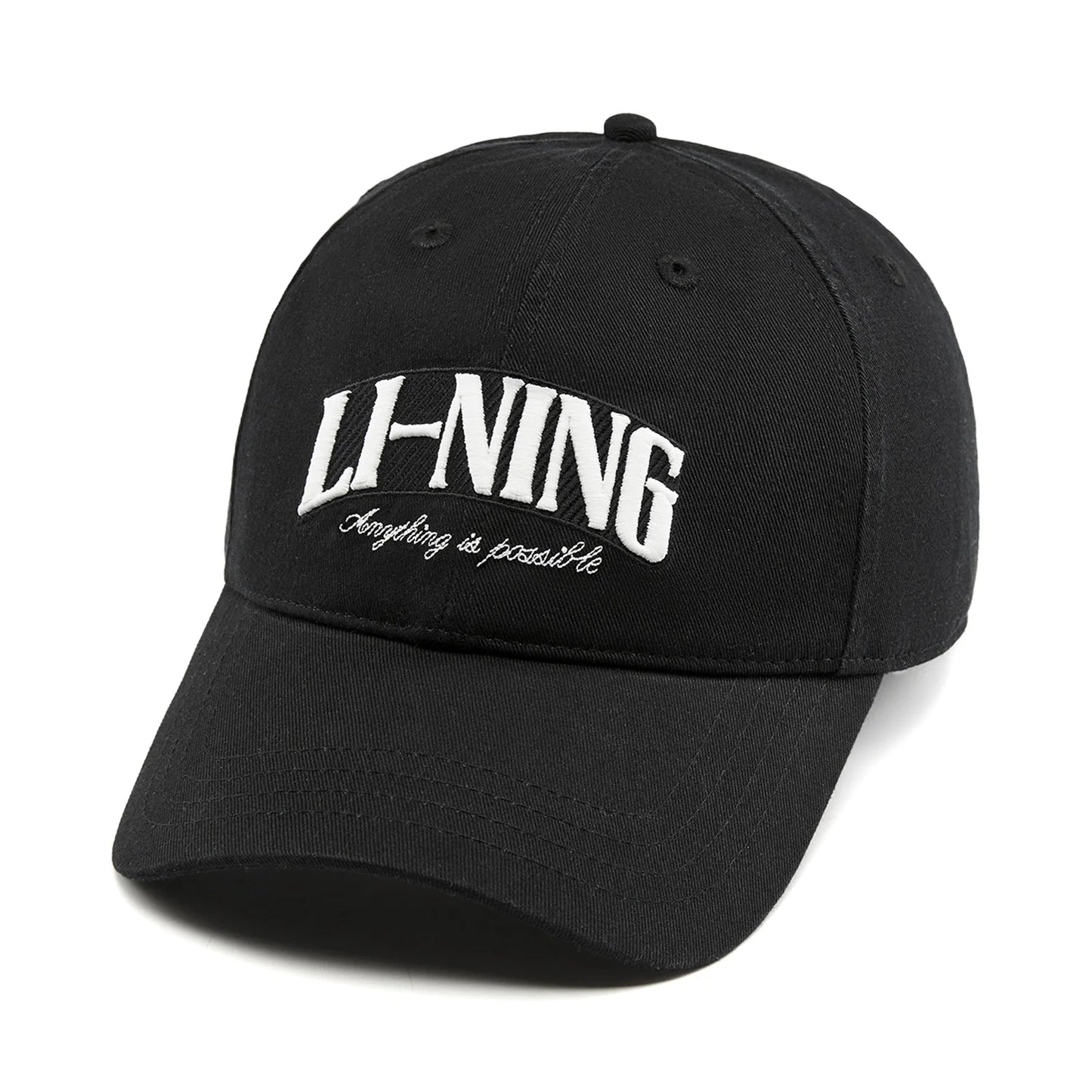 Li-Ning Unisex Sports Style Baseball Caps 56-60CM 100%Cotton Breathable Adjustable LiNing Fashionable Leisure Hats AMYW127