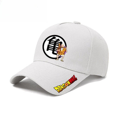 Dragon Ball Master Roshi Son Goku Kapa Kreativna visokokakovostna anime risanka s črkovnim potiskom Unisex Casual vsestranska bejzbolska kapa