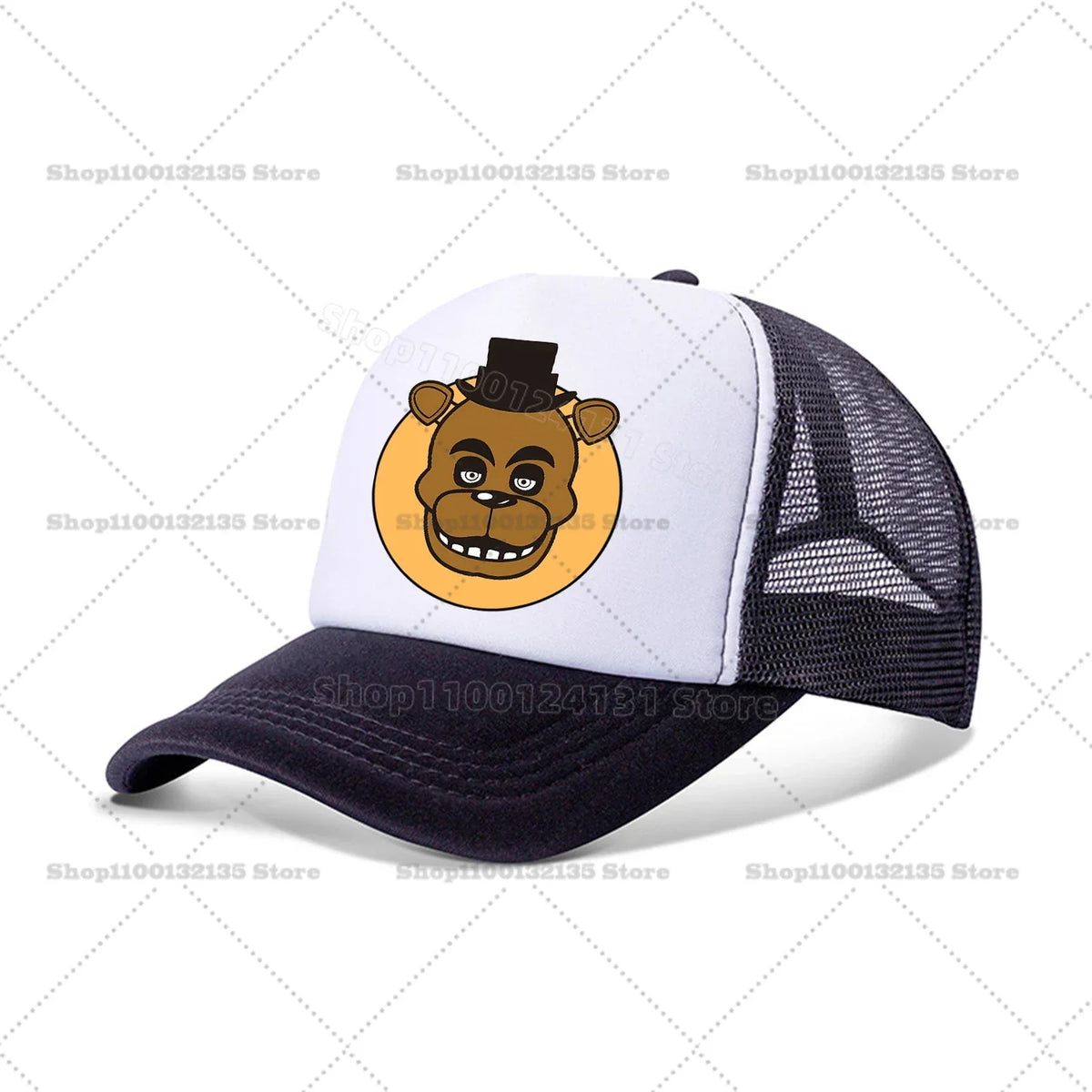 Five Nights At Freddy's baseballkasket til børn og voksne FNAFS anime-figur kasket med skygge bomulds-sommerhatte mode-tilbehør gave