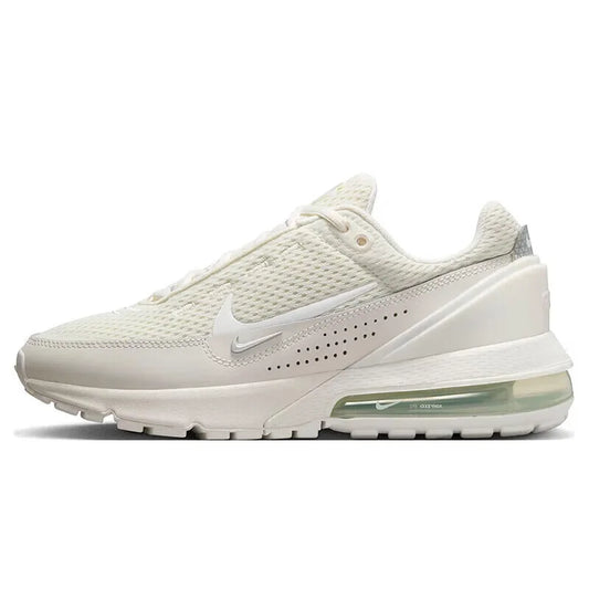 Nike Rear Cushioning Air Cushioning Rebound Training Women's Running Shoes, New Lightweight, Comfortable, Supportive, Durable Commuting Sports Running Shoes, Air Max Pulse, Simple and Elegant Beige Color, Versatile Casual Spo