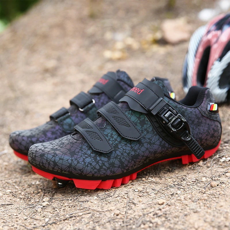 Men Cycling Shoes Road Bike Sneaker Cleat Self-Locking Mountain Bike Mtb Shoe Women Road Bicycle Speed Best Spd Bike Shoes