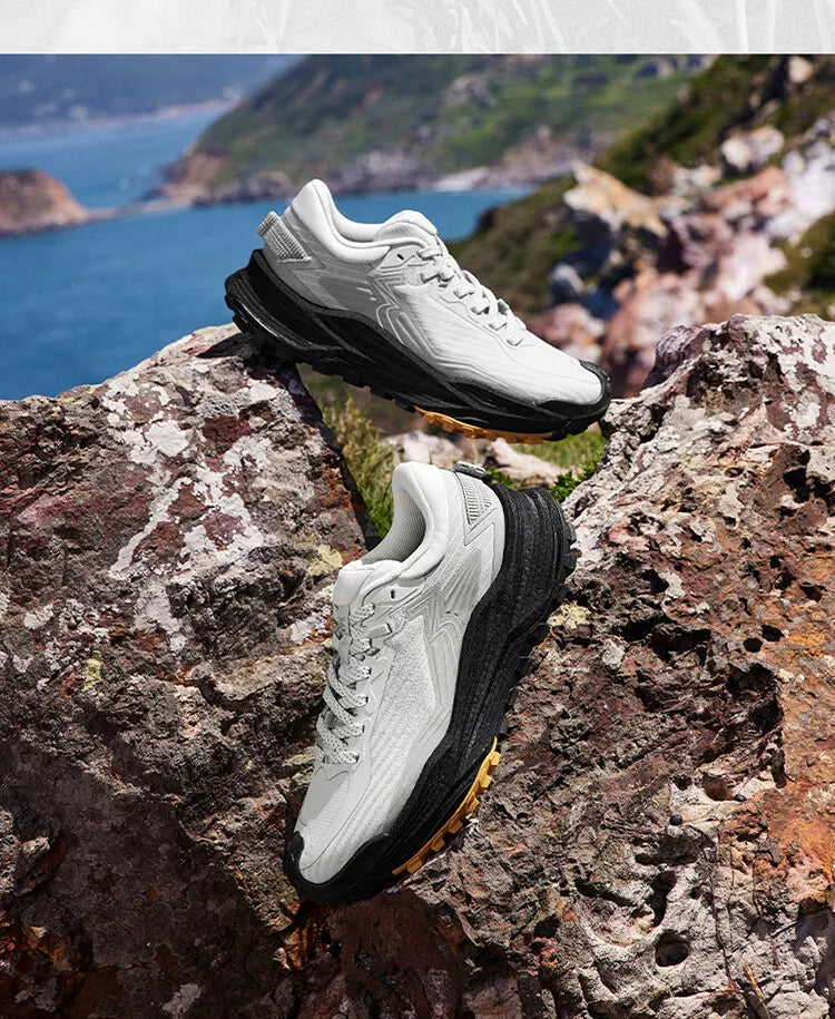 361 Degrees WUXIA 2 Running Shoes, Light Breathable Cushioning, Non-Slip Soft Outdoor Hiking Versatile Sneakers Male 672542201
