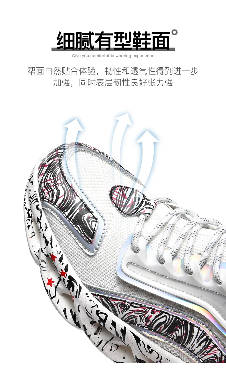 Men's Sneakers Luxury Designer Casual Shoes Platform Shoes Fashion Blade Loafers Running Shoes for Men