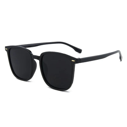 2025 New Brown Lens Sunglasses Retro Square Frame Sunglasses Women Fashion Men Eyewear Trendy