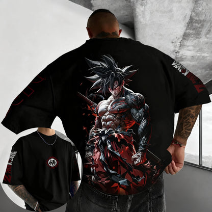 Dragon Ball Z Themed T-Shirt - Pure Cotton, Breathable & Elastic _ Comfortable & Stylish _ Great for Anime Fans Summer T Shirt