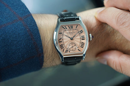 FARASUTE New Classic Hangzhou Customized Movement Manual Mechanical Watch Men Sapphire Crystal Small Second 50m Waterproof reloj