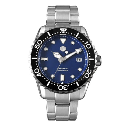 San Martin New 40-44mm Luxury Men's Diver Watch Classic High Quality NH35 YN55 Automatic Mechanical Sapphire BGW-X1 20Bar SN0009