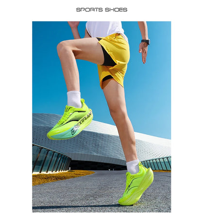 Marathon Men Running Shoes Carbon Board Specialty Sports Breathable Lightweight Women's Comfortable Chunta Athletic Sneakers