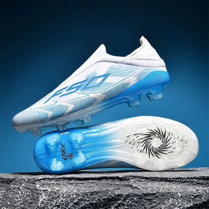 Chaussures de Football pour hommes, bottes de Football ultralégères pour adultes, crampons d'intérieur, antidérapants, Fg sur gazon, confortables, nouvelle collection