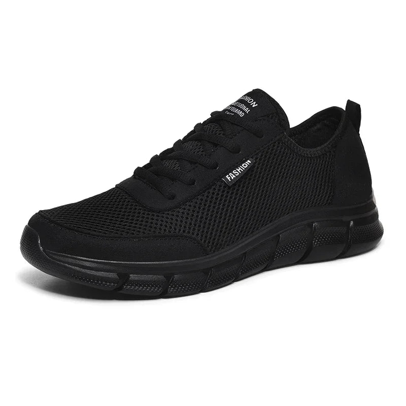 Nouvelle maille hommes chaussures Lac-up chaussures décontractées hommes baskets respirant chaussures légères confortables Sport formateurs Zapatillas Hombre