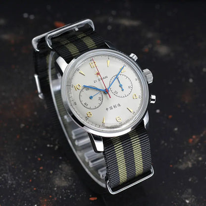SEAKOSS 1963 Chronograph 42mm 40mm 38mm Sapphire Original Seagull ST1901 Movement With Gooseneck Pilot Men's Mechanical Watches